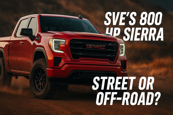 SVE Will Build You an 800 HP GMC Sierra — But You’ll Have to Decide How You Want It