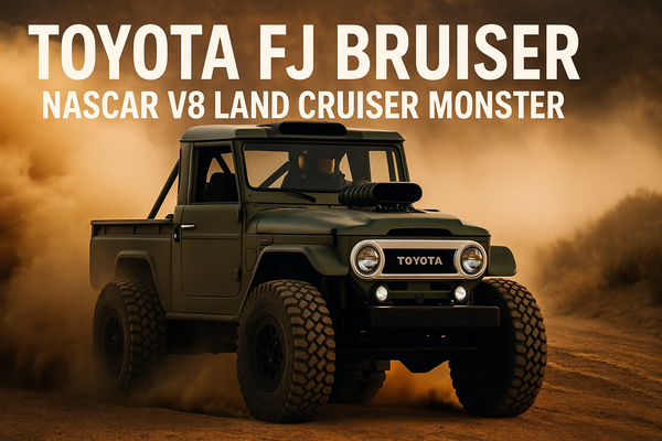 Toyota’s FJ Bruiser: The NASCAR-Powered Land Cruiser That Stole SEMA