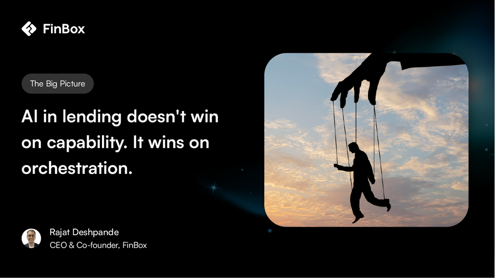 AI in lending doesn't win on capability. It wins on orchestration.