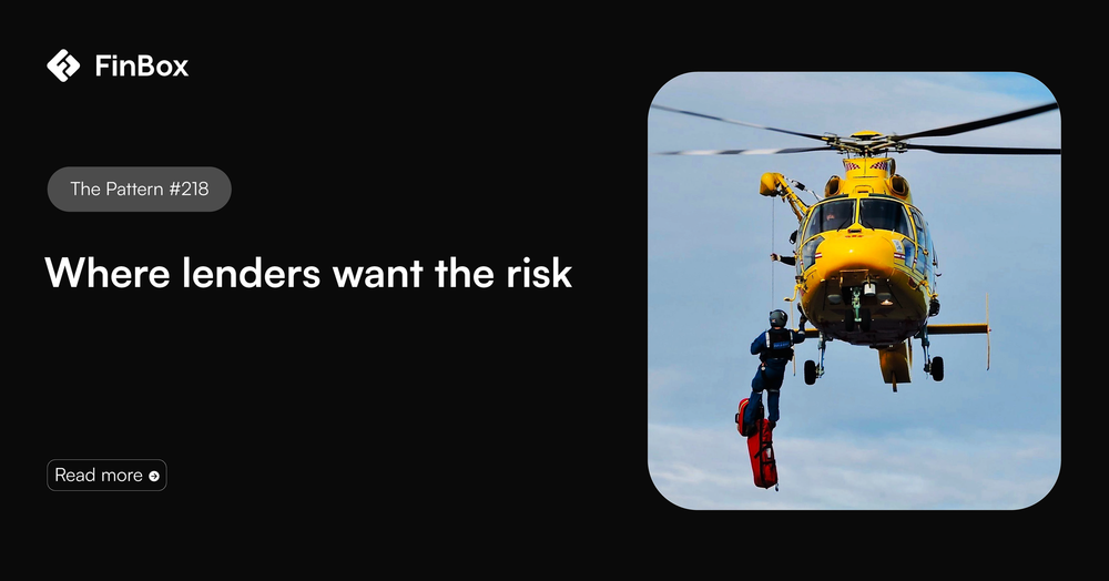Where lenders want the risk