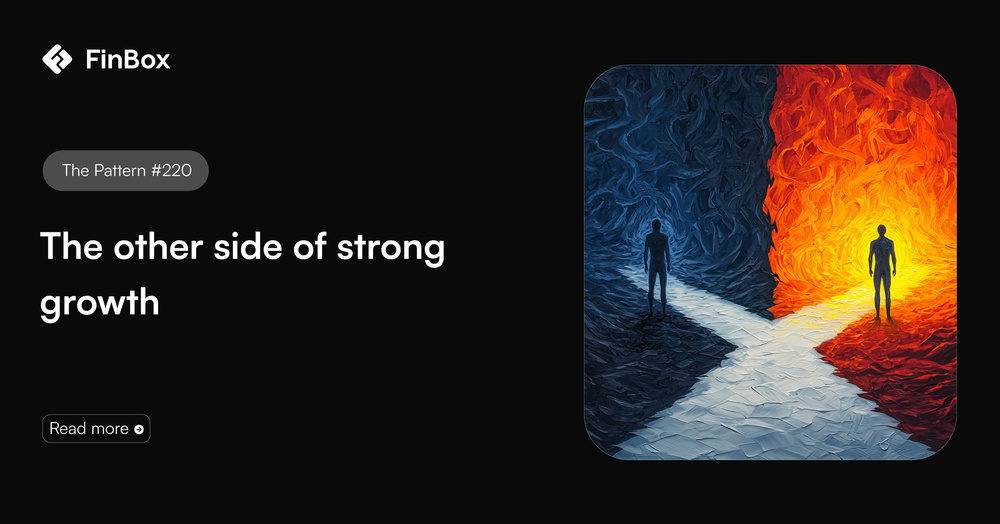 The other side of strong growth