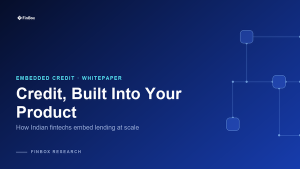 Embedded credit at scale