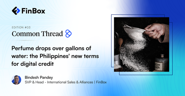 Perfume drops over gallons of water: the Philippines' new terms for digital credit