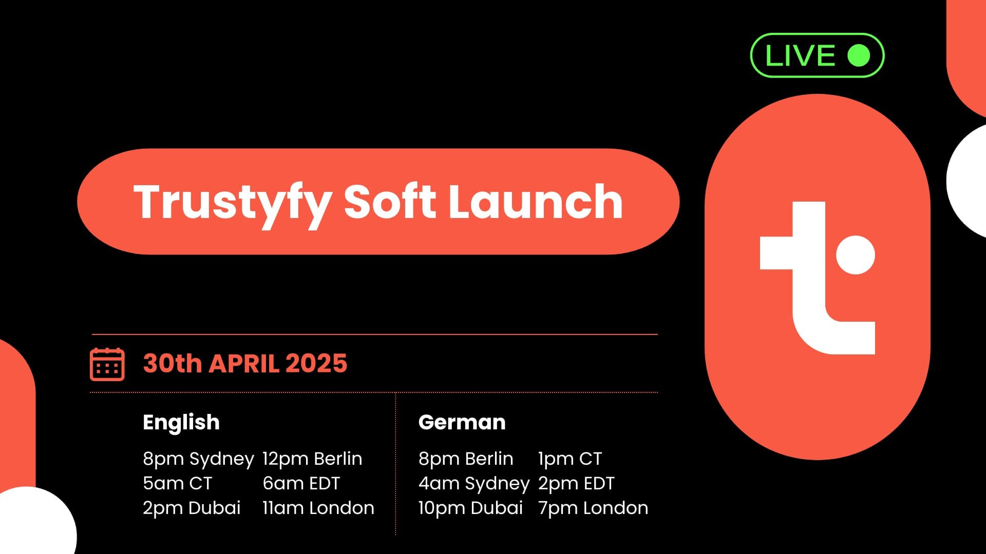 Trustyfy Soft Launch Call – 30th April 2025 (German)
