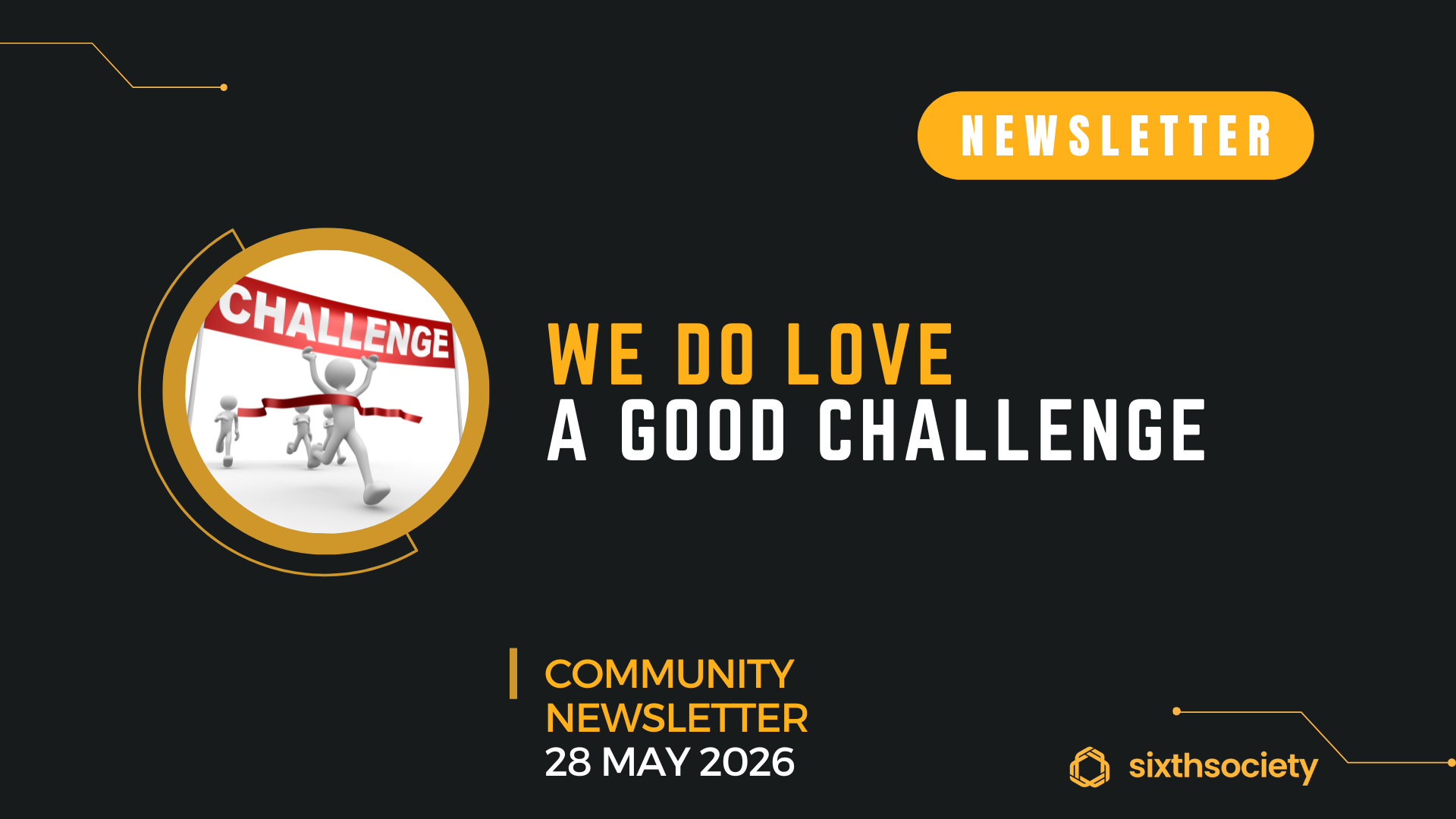 We do love a good challenge