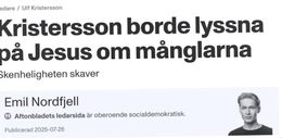 Nu vill alla ha Jesus på sin sida