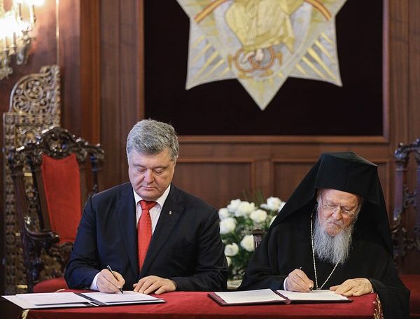 Patriarken Bartholomeos demoniseras av Kreml
