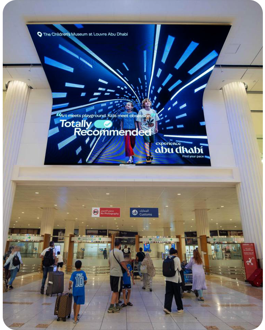 Dubai International Airport Advertising