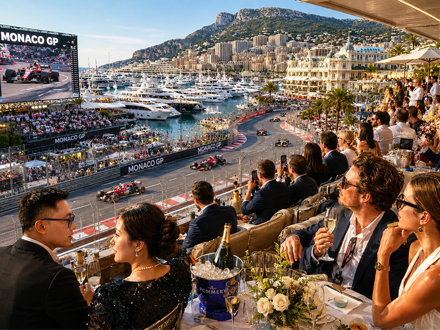 Monaco GP Luxury Advertising