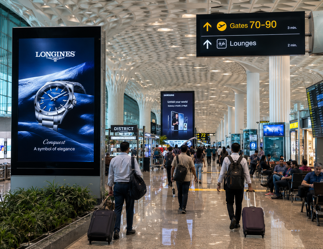 India Airport Advertising