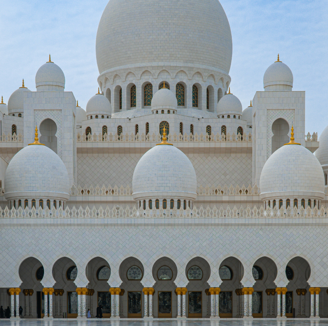 Sheikh Zayed Grand Mosque, Abu Dhabi, United Arab Emirates