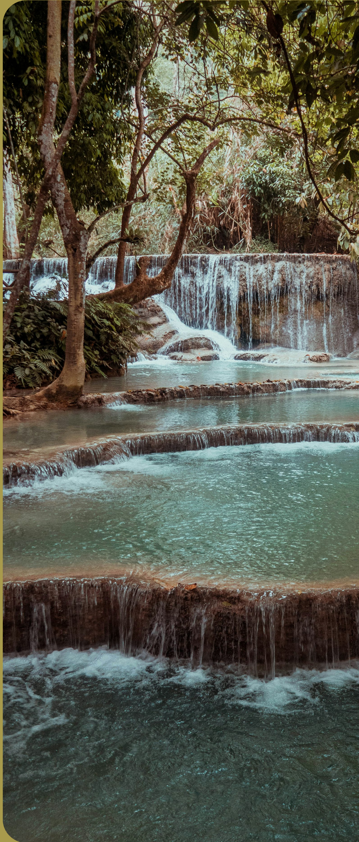Kuang Si Falls near Luang Prabang, Laos