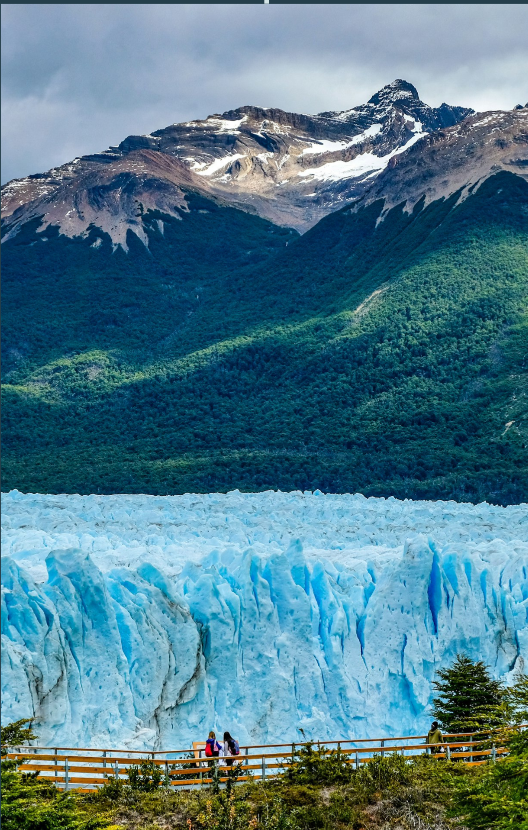 Perito Moreno Glacier with viewing platform, Santa Cruz Province, Argentina
