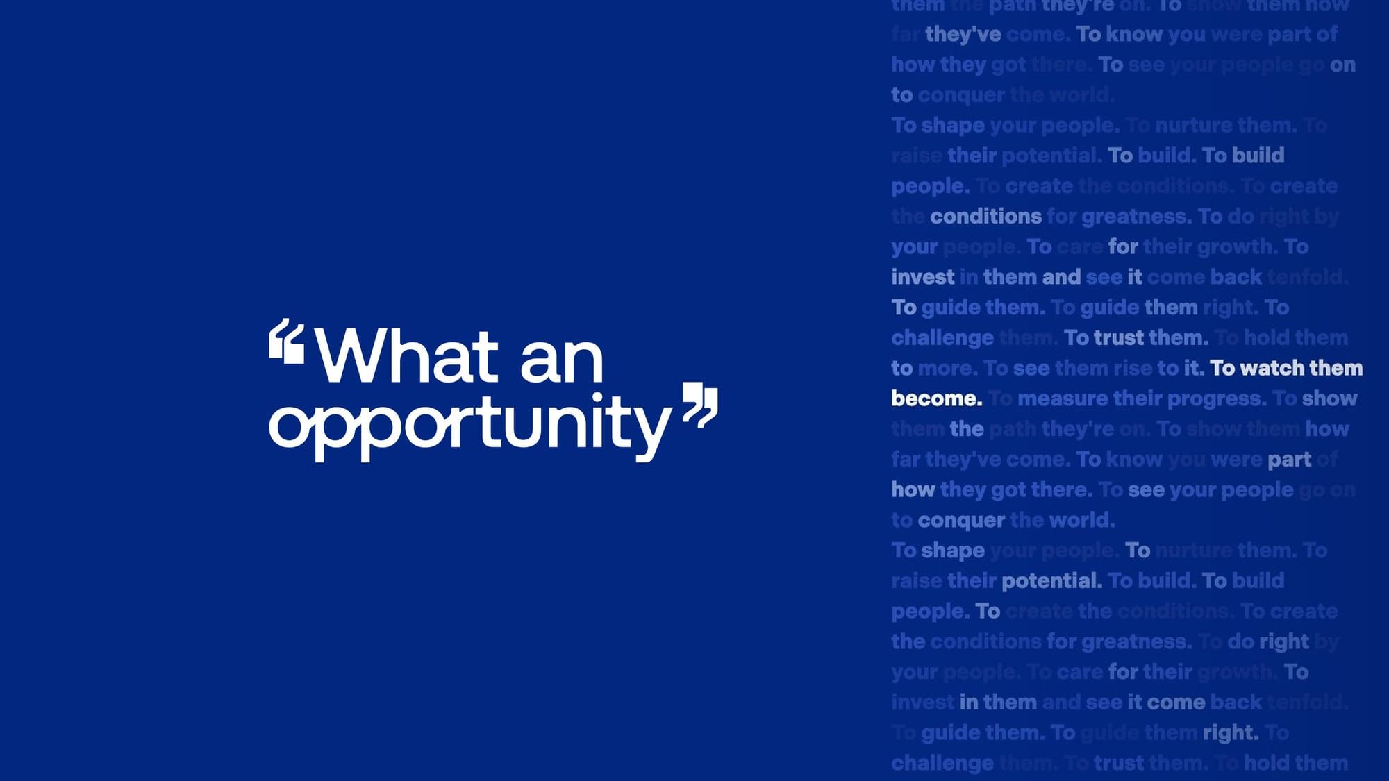 People-first organisations