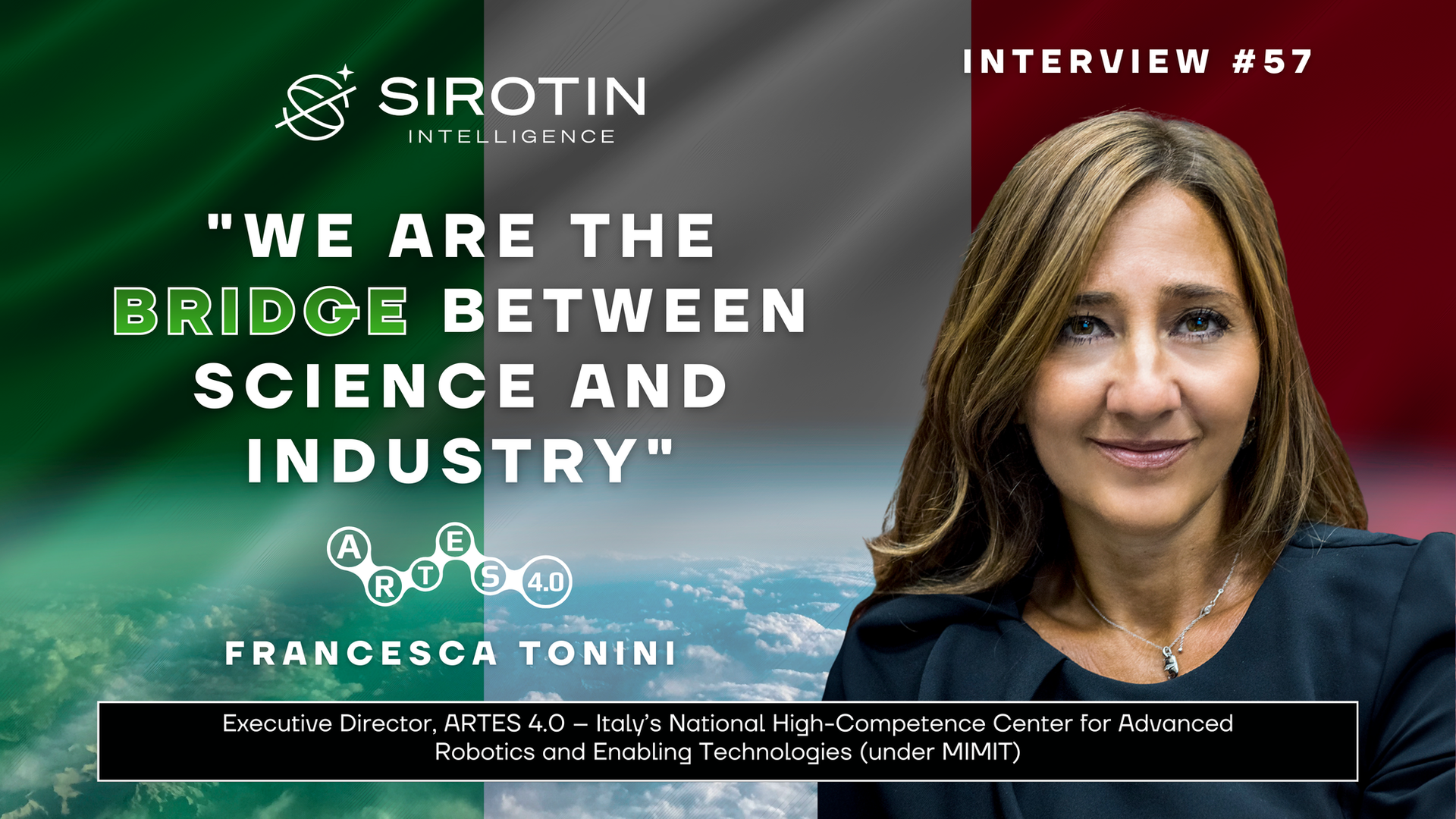 "We Are The Bridge Between Science and Industry": Francesca Tonini, Executive Director of ARTES 4.0, on Italy's Space and Defense Innovation Ecosystem, Strategic Autonomy, and Cross-Sector Collaboration