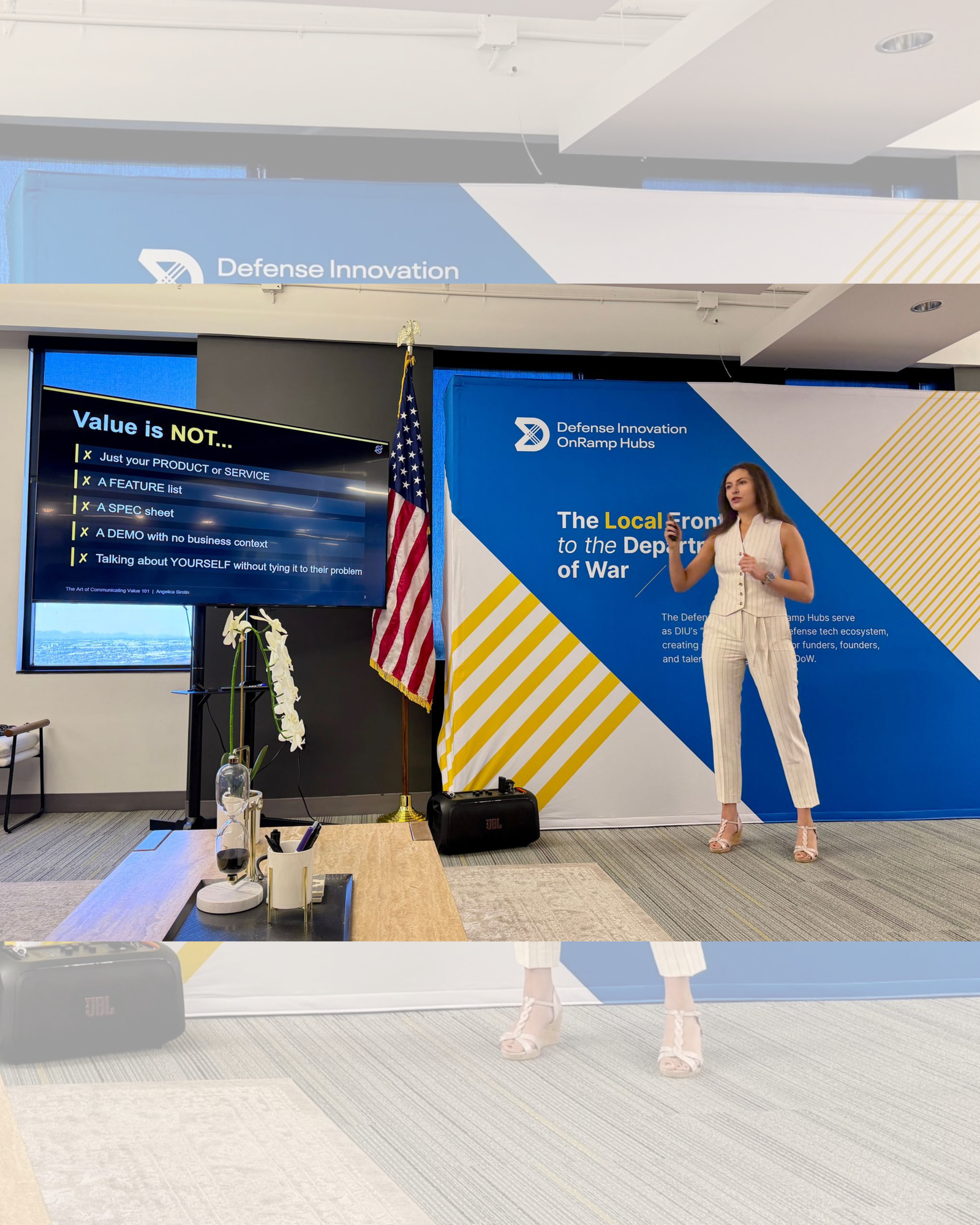 Angelica Sirotin at DIU OnRamp Hub Arizona