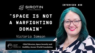 "Space Is Not a Warfighting Domain": Secure World Foundation's Victoria Samson on SWF’s Global Counterspace Threat Assessment, Why the Golden Dome Could Backfire, and the Coming Race to the Moon