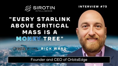 "Every Starlink Above Critical Mass Is a Money Tree": OrbitsEdge Founder Rick Ward On Edge Compute, Orbital Data Centers, and Why the Biggest Bottleneck in Space Is Not the Rocket