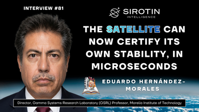 "The Satellite Can Now Certify Its Own Stability, in Microseconds": Eduardo Hernández Morales, Founder of the Gamma Systems Research Laboratory, on Real-Time Robust Control and Why Lunar Infrastructure Will Need His Mathematics First