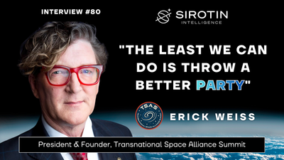 "The Least We Can Do Is Throw A Better Party": TSAS President & Founder, Erick Weiss On Building The New World's Faire In Houston, The Storytelling Gap That's Holding The Industry Back, And Why Every Company Is Already A Space Company