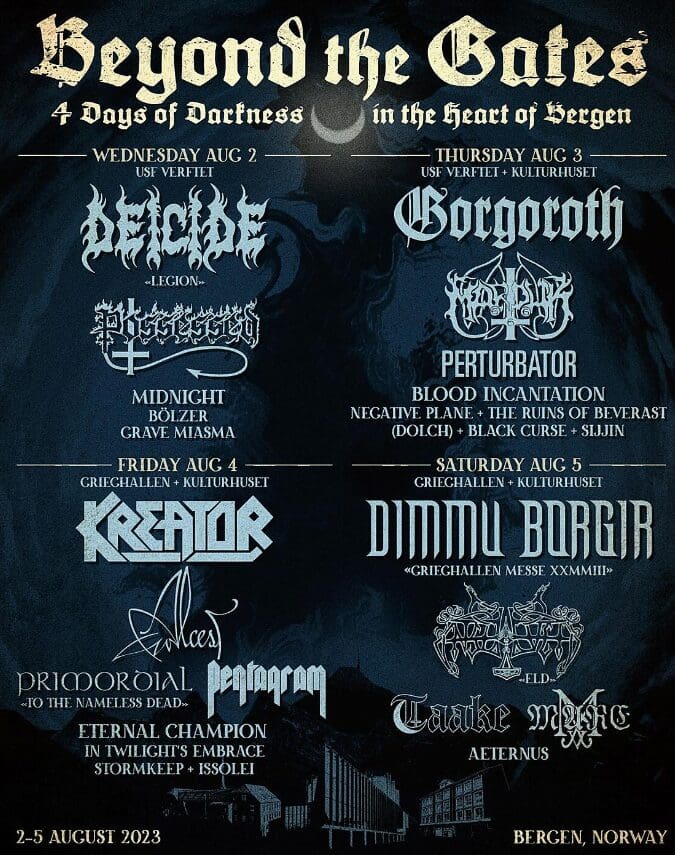 This years complete lineup