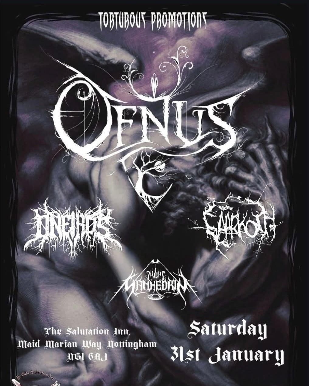 Live Review: Ofnus, Oneiros, Saarkoth, Sanhedrin (2026)