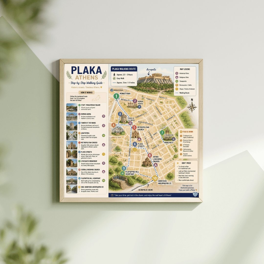 The Plaka Street-by-Street Guide