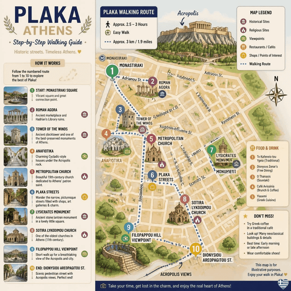 The Plaka Street-by-Street Guide
