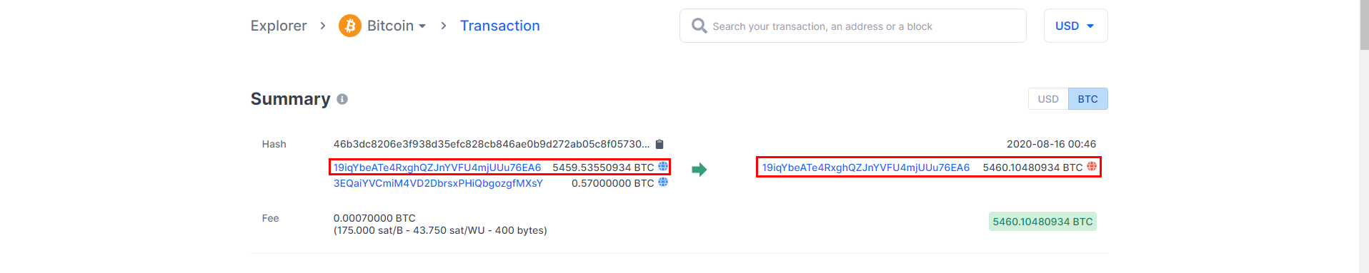 Source: Blockchain.com. A classic consolidation transaction. Source: Blockchain.com. A classic consolidation transaction.