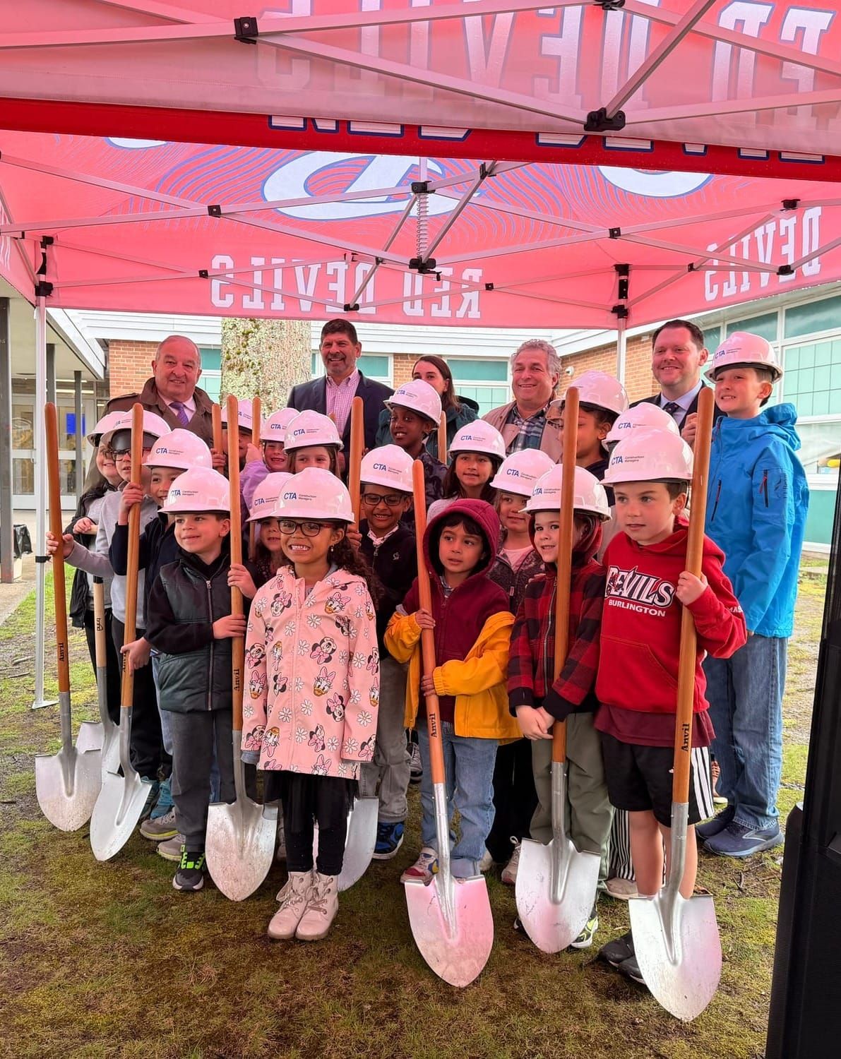 Fox Hill Elementary Breaks Ground in Burlington as High School Plan Remains Unresolved