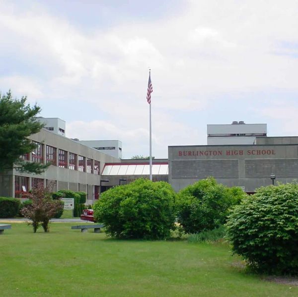 A photograph of Burlington High School