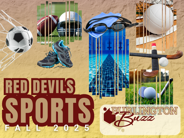 Burlington Volleyball Sweeps Wilmington; Swimmer Sets League Record at ML Meet