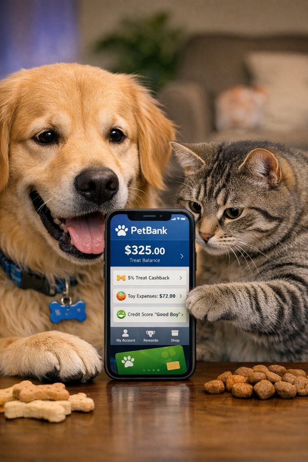 PetBank - a playful banking solution for your furry friends