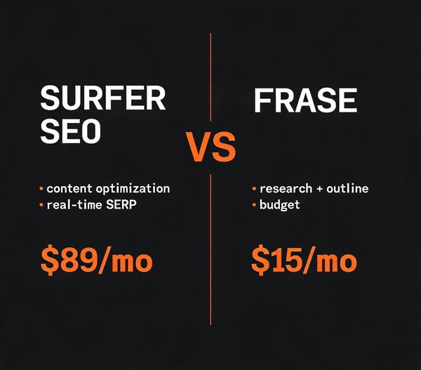 Surfer SEO vs Frase: Which AI Content Tool Actually Wins in 2025?