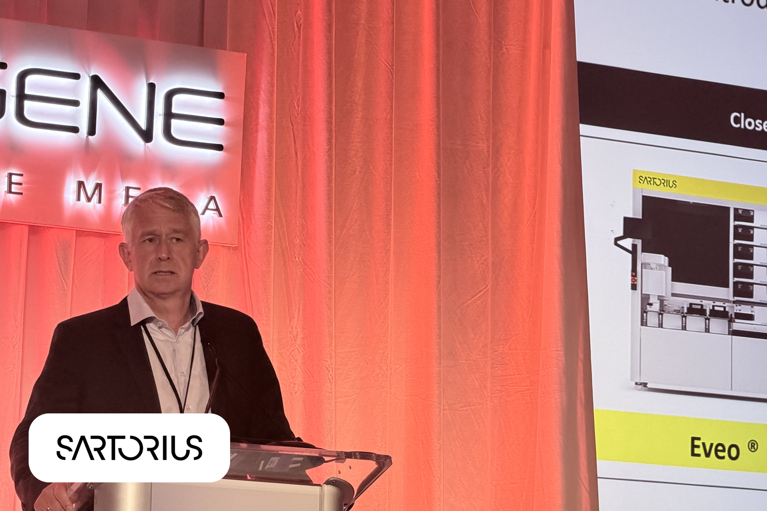 Sartorius says one operator can run eight cell therapy patients on Eveo platform at Meeting on the Mesa