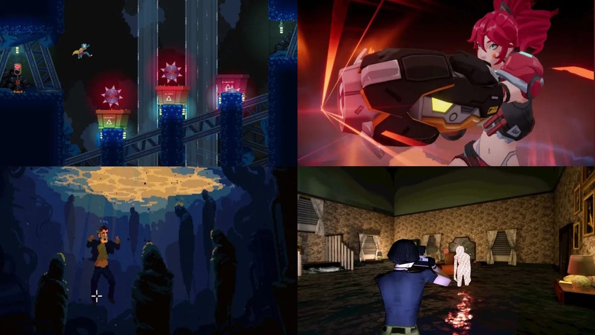 Four indie games I covered in 2025. Clockwise from top left: Mostly Games' Peppered, Ethereal Fish Studio's Star Fire: Eternal Cycle, Powerhoof's The Drifter, Vincent Adinolfi's Heartworm