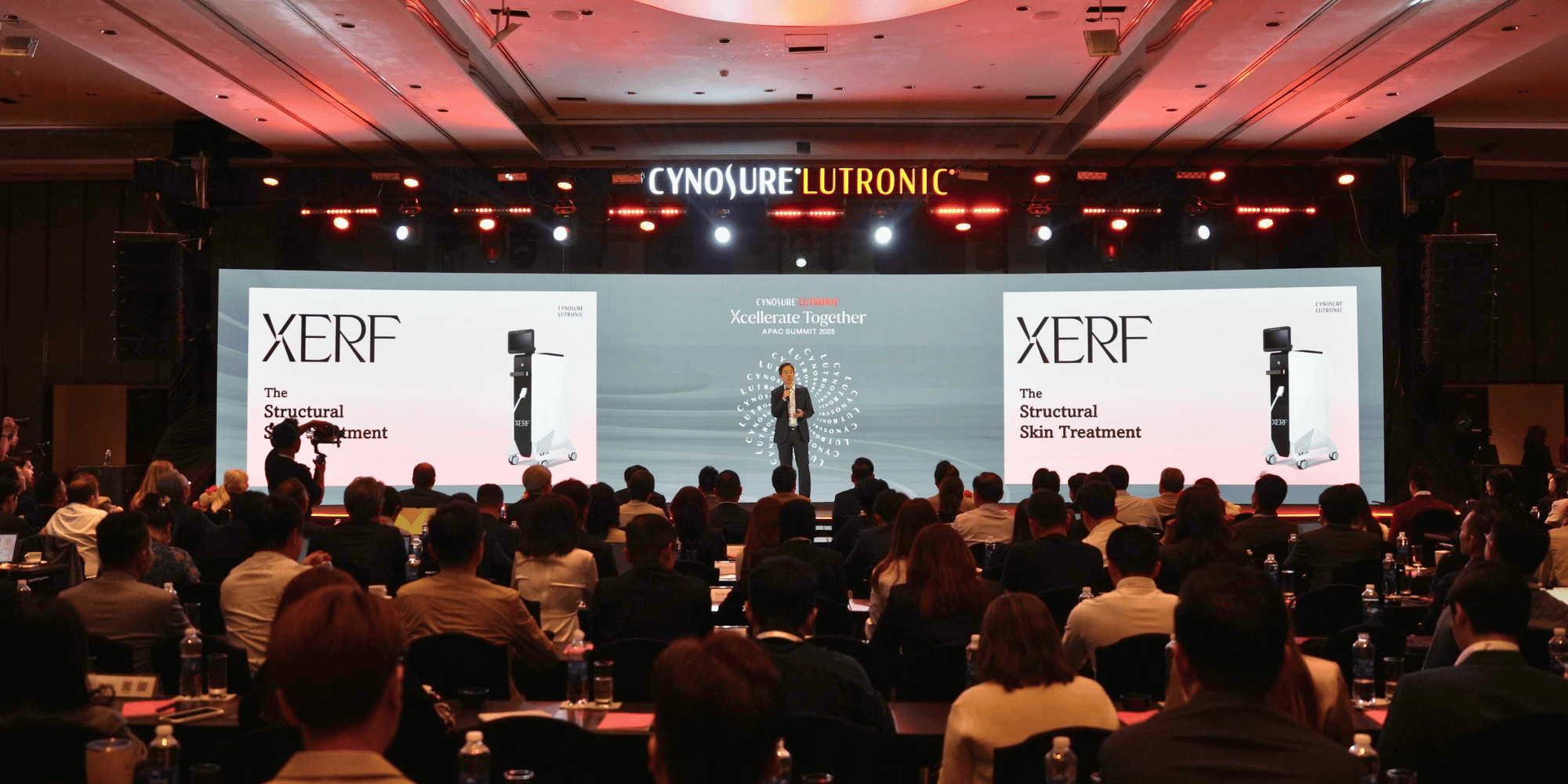 Cynosure Lutronic 亞太醫學峰會盛況：XERF 三深度塑顏術成焦點，45 分鐘無痛輪廓重塑