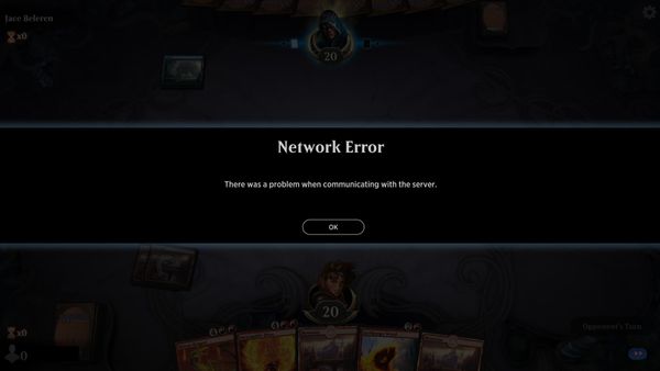 Investigating and Mitigating MTG: Arena Network Errors