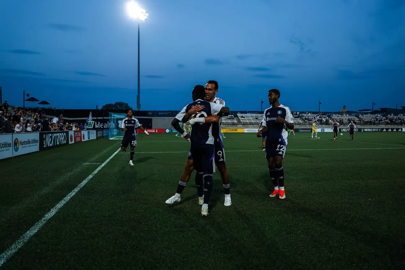 Recap: Huntsville City FC open 2025 home slate with penalty shootout win