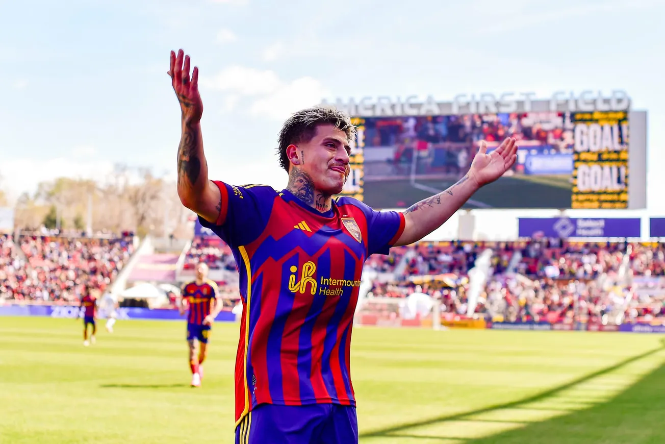 Zoomed N: Real Salt Lake with Wasatch Soccer Sentinel