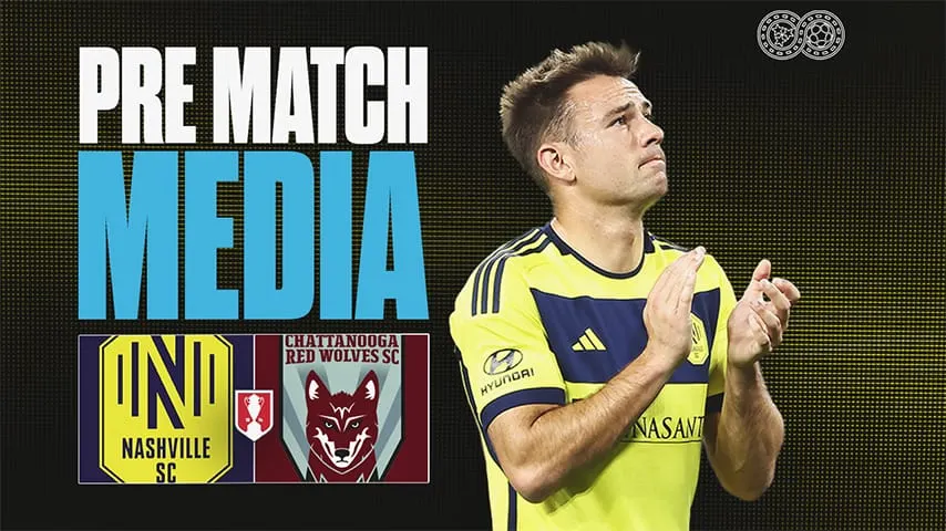 Pre-match Media: Nashville SC vs Chattanooga Red Wolves (US Open Cup)