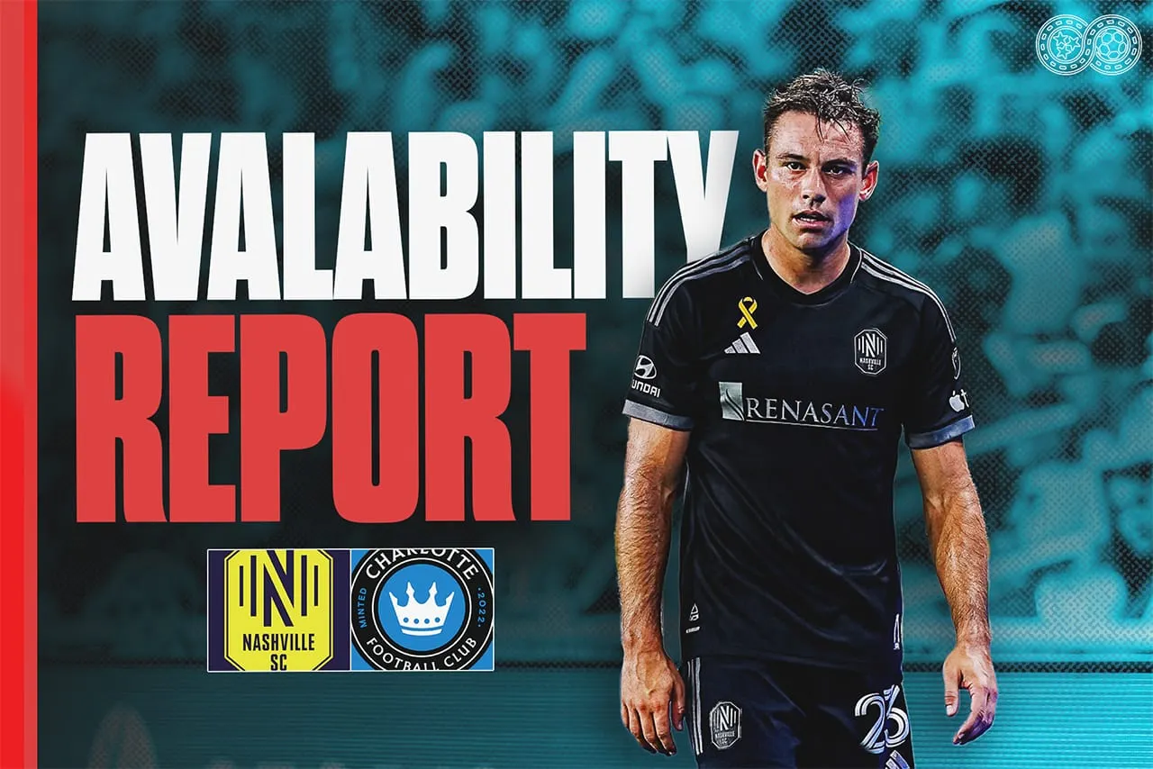 Availability Report: Nashville SC vs Charlotte FC