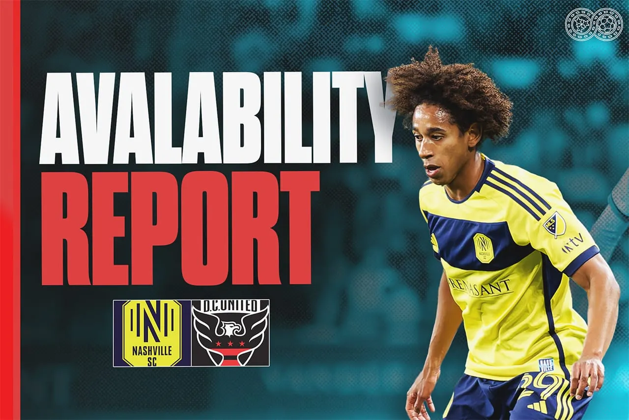 Availability Report: Nashville SC vs DC United