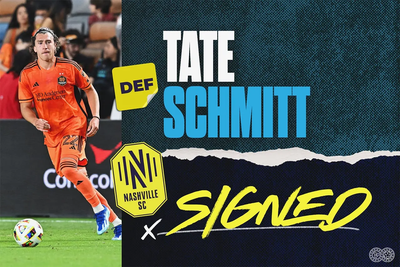 Nashville SC sign free agent defender Tate Schmitt