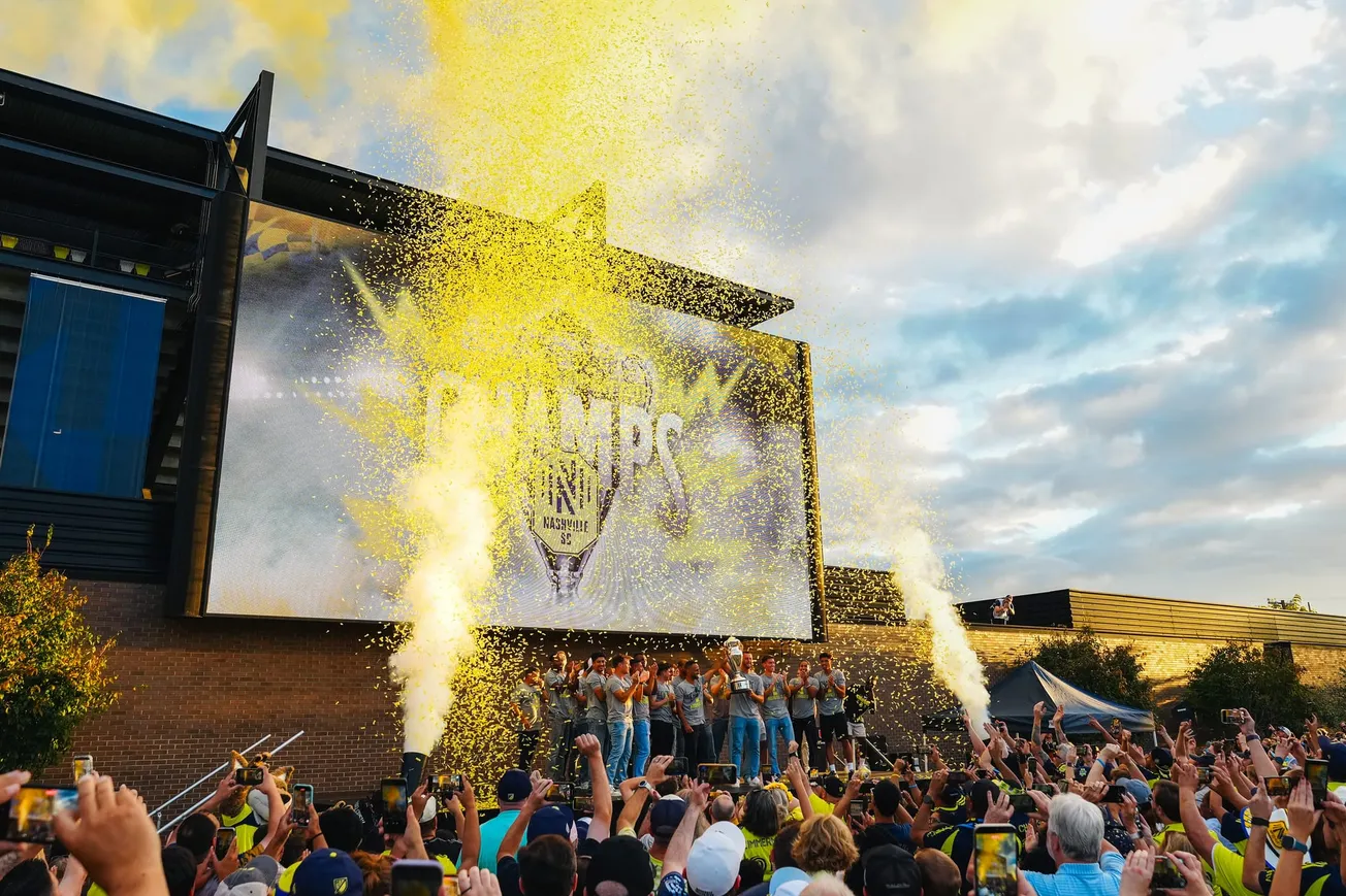 Gallery: Nashville SC's Open Cup celebration