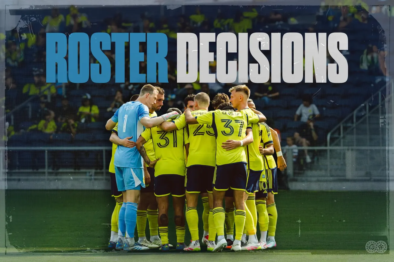 Nashville SC announce 2025 roster decisions