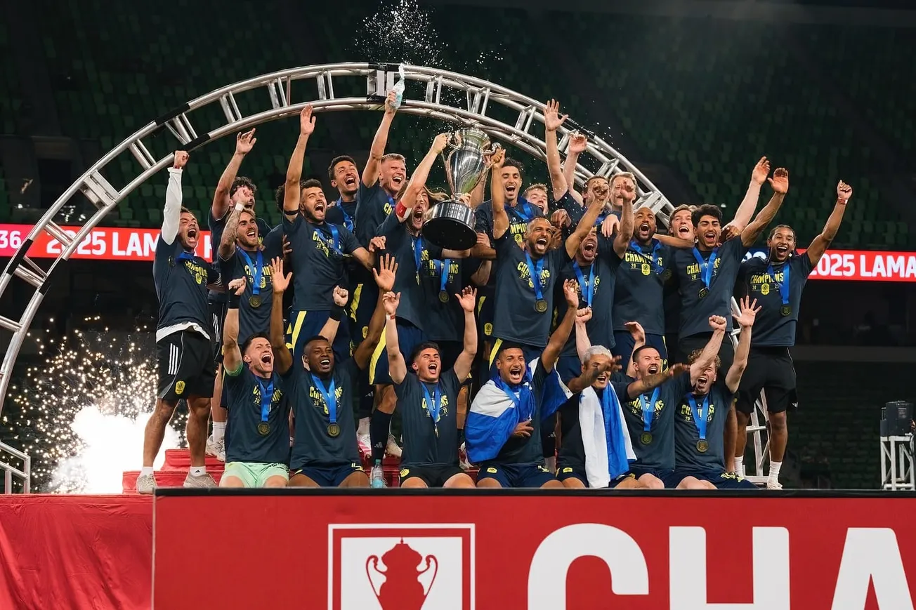 Nashville SC win first trophy in club history: "Everyone is a part of this!"