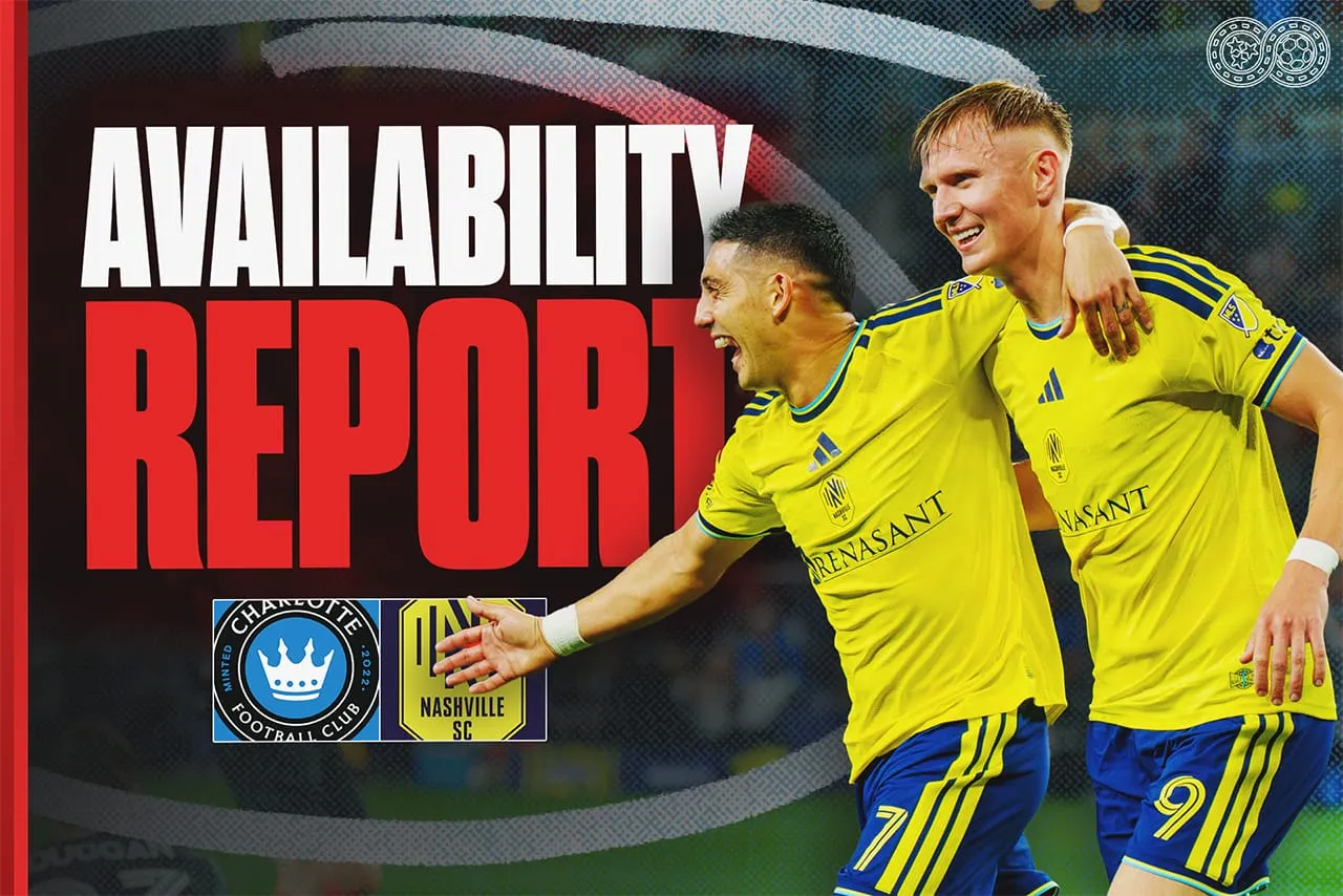 Availability Report: Charlotte FC vs Nashville SC