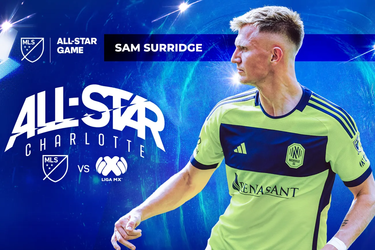 Nashville SC's Sam Surridge named to MLS All-Star roster