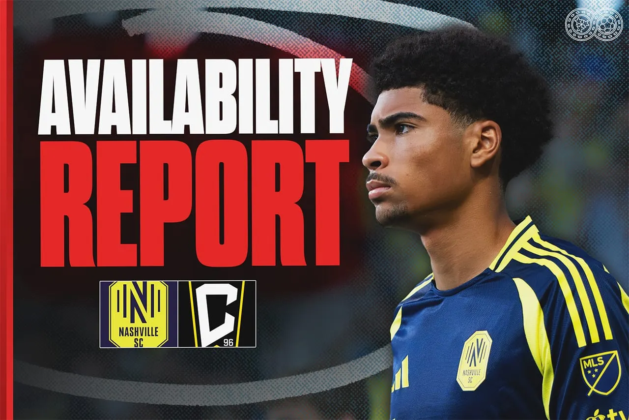Availability Report: Nashville SC vs Columbus Crew